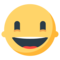 Grinning Face emoji on Mozilla